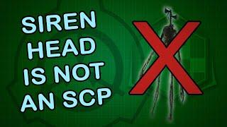 Sirenhead is NOT an SCP, but if it were...