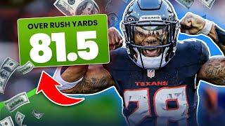 Best NFL Thursday Night Football Bets & Player Prop Picks | Houston Texans vs. NY Jets (Week 9)