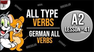 German A2 Lesson 41: Types of Verbs