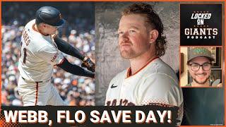 Logan Webb DOMINATES as SF Giants Snap Skid | Wilmer Flores SAVES Day with HEROIC Pinch-Hit Double