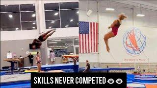 Gymnastics Upgrades never SEEN Before! (Jordan Chiles's Cheng Vault, Reese's Triple Double and More)