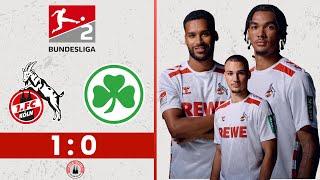 1. FC Köln - SpVgg Greuther Fürth 1:0 (0:0) | Hauptsache gewonnen! Dritter Sieg in Folge