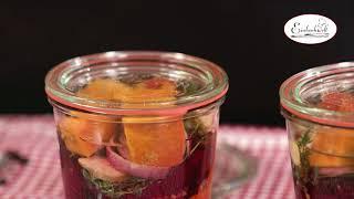 Einkochen im WECK-Glas - home canning with WECK - Conserves et stérilisation avec la méthode WECK