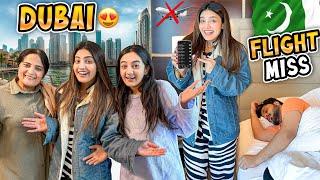 PAKISTAN KI FLIGHT MISS KERWA DI  | New Year K Lea Dubai Phounch Gaye  | Rabia & Mama Ki Khushi 