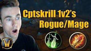 Cptskrill 1v2's Rogue/Mage as a MM Hunter | Wow Arena