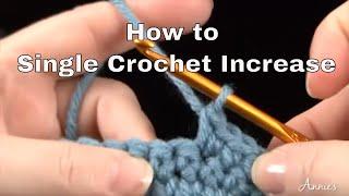 How to Single Crochet Increase | an Annie's Tutorial