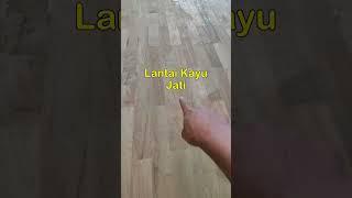 Renovasi Lantai Rumah Menggunakan Kayu Jati, hasilnya makin mewah!