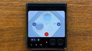 Motorola Moto RAZR 40 Ultra Unboxing, Incoming Call & Outgoing Call Folded & Unfolded + Vibration