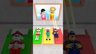 GTA V - Who Will Win Squidgame & Cappuccino Laser #pawpatrol #marshall #funny #tungtungtungsahur #2
