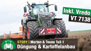 Agrarservice Marten & Teune im Einsatz | Fendt Traktoren | Vredo | Teil 1 | Lohnunternehmen | 4K