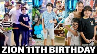 Zion Gutierrez 11th BirthdayRichard at Sarah PABONGGAHAN ng Birthday PARTY sa ANAK