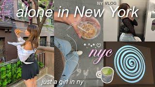 alone in NYC for a week (romanticizing time alone) NEW YORK VLOG