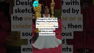 How Red Carpet Gowns Are Designed and Made #shorts #fashion #redcarpet #design