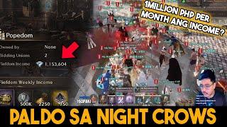 Million kada buwan ang kitaan sa Night Crows!