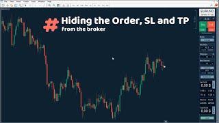 Nutricula:  20. Hiding the order, stop loss and take profit from the broker