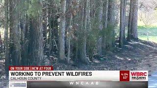 Working to prevent wildfires in Calhoun Co.