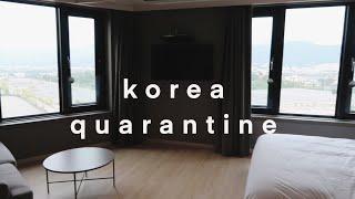 South Korea Quarantine Room Tour + Vlog!