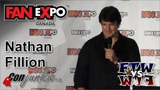 Nathan Fillion (Firefly, Castle) - FAN eXpo Canada 2017 - Panel