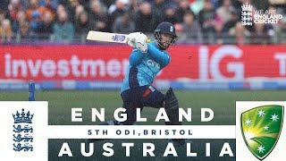 Duckett Hits 107 | Highlights - England v Australia | 5th Men’s Metro Bank ODI 2024