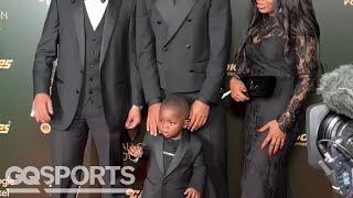 Lamine Yamal & Family at the Ballon d'Or Red Carpet