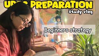 BASIC UPSC PREPARATION FOR BEGINNERS- Productive day, Library study , Strategy  for 2025