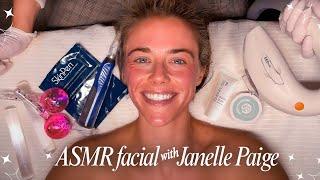 ASMR Facial treatment for sleep