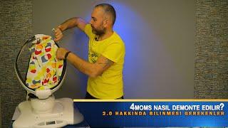 4moms ana kucağı nasıl demonte edilir? Mamaroo 2.0 nasıl kullanılmalı?