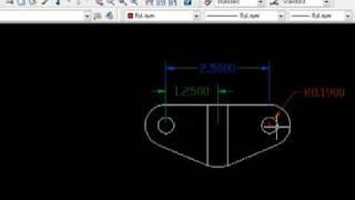 Autocad simple piece