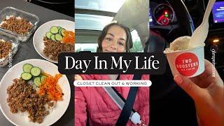 DAY IN MY LIFE: Behind the Scenes of a Sunday Reset, Closet Clean Out, & More!