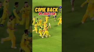 IPL 2025 में CSK का होगा Strong Come Back ? Csk फैंस Please Think on this #shorts #csk #ipl2025