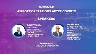 TAV Technologies Webinar - Airport Operations After COVID-19