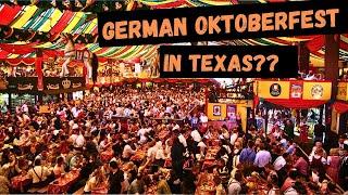 German Oktoberfest in Muenster, Texas!