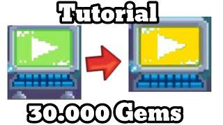 How ? Daily 30.000 Gems With Growtopia ADs Update ! Grow ADventure ! | Growtopia