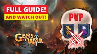 Gems of War NEW PVP Full Guide and Tutorial! And BE CAREFUL!!