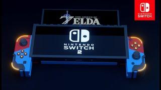 NINTENDO SWITCH 2 Trailer - 3D Concept Animation