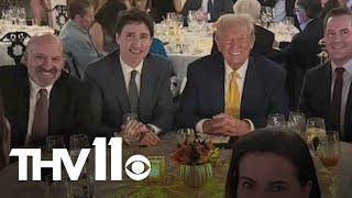 Justin Trudeau meets with Donald Trump at Mar-A-Lago