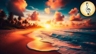 Relaxing Piano Music with Soothing Sea Waves Nature Sounds for Studying and Reading 