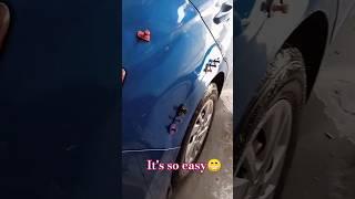 how to dent repair at home /pentless dent removal Hyundai elantra #automobile #hundai #car