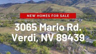 3065 Mario Rd. Verdi, NV 89439 | Reno Homes for Sale