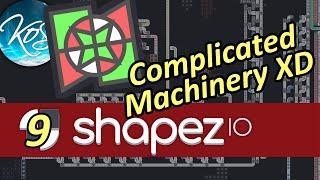 Shapez.io - LVL 17 BIG MACHINES - Factorio Inspired Minimalist Game, First Look, Let's Play, Ep 9