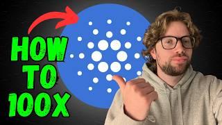 How to turn $1k to $100k in Cardano this cycle