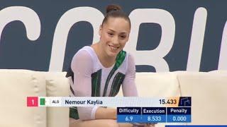 Kaylia Nemour  - GOLD  Uneven Bars routine - Baku World Cup 2024