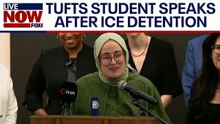 Tufts student detained by ICE speaks after returning home | LiveNOW from FOX