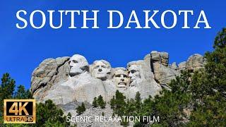 SOUTH DAKOTA 4K Scenic Relaxation Film | Mount Rushmore | Black Hills | Aerial Drone Movie