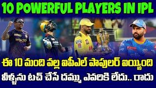 10 Most Powerful Players Of IPL History | IPL 2025 | Telugu Buzz