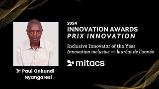 PAUL ONKUNDI NYANGARESI: Inclusive Innovator of the Year/Innovation inclusive ― lauréat de l’année