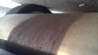 MGF Toyosports stainless steel exhaust.. 3 months old, rusted