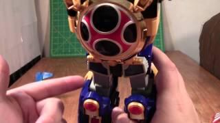 Power Rangers Ninja Storm Power Megazord Review (Ninpuu Sentai Hurricaneger Senpuujin toy)