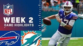 Bills vs. Dolphins Week 2 Highlights | NFL 2021