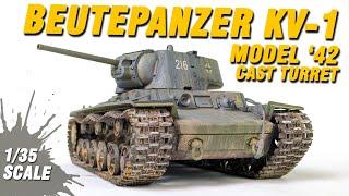 Let's Weather a Captured KV-1 (Beutepanzer) in 1/35 Scale | Standard Weathering Procedure Ep.6